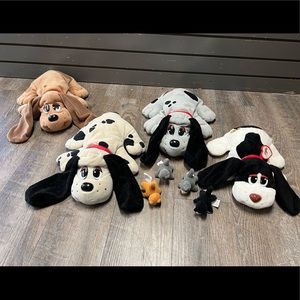 Lot of vintage Pound Puppies and Pound Purries 1990’s & 2000’s Stuffed animals
